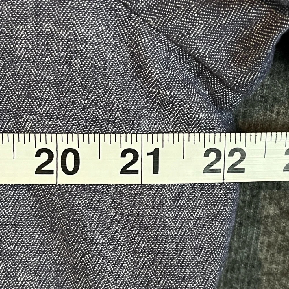 Banana Republic Classic Herringbone Linen Blend Trench Coat